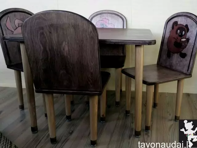 Vaikiškų baldų komplektas + SALDI DOVANA - 1