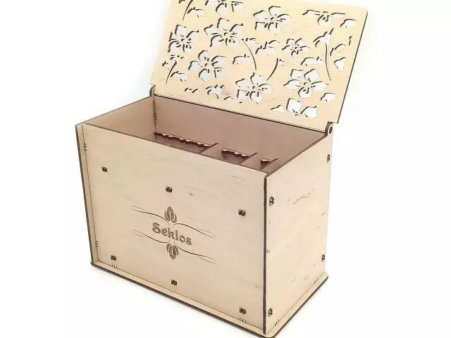Medinė sėklų dėžutė - 1