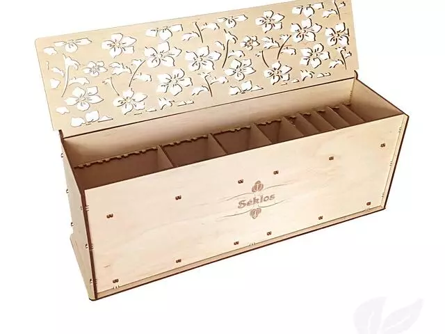 Medinė sėklų dėžutė - 3