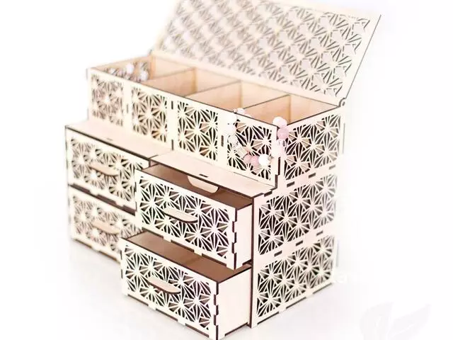 Medinė Papuošalų komoda – dėžutė - 1