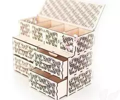 Medinė Papuošalų komoda – dėžutė - Paveikslėlis 1