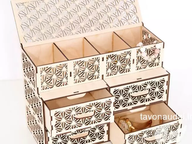 Medinė Papuošalų komoda – dėžutė - 3