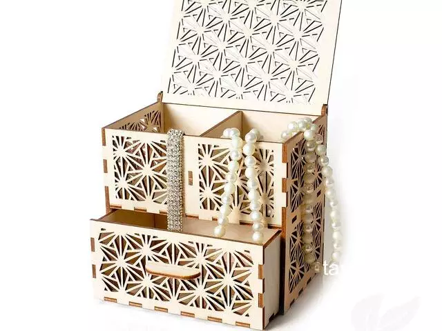Medinės papuošalų dėžutės - 1