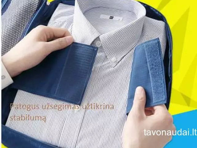 Marškinių ir kaklaraiščių krepšys (Daugiafunkcinis krepšys) - 2